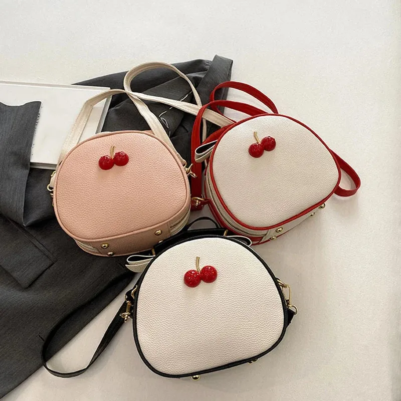 Cherry Round Backpack