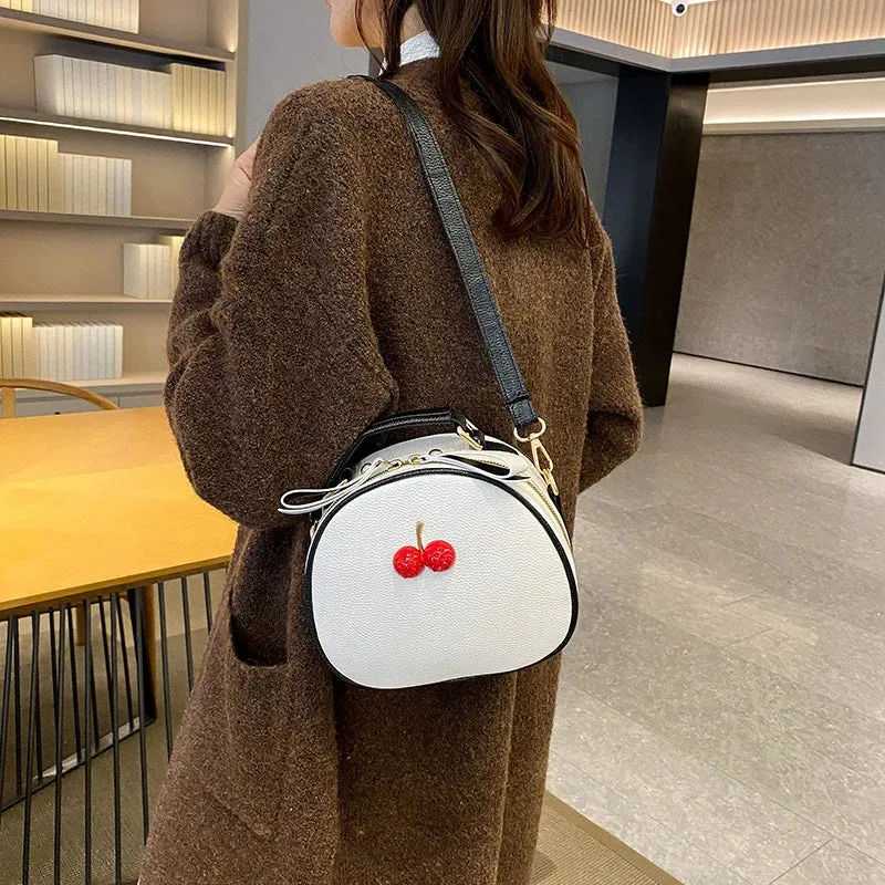 Cherry Round Backpack