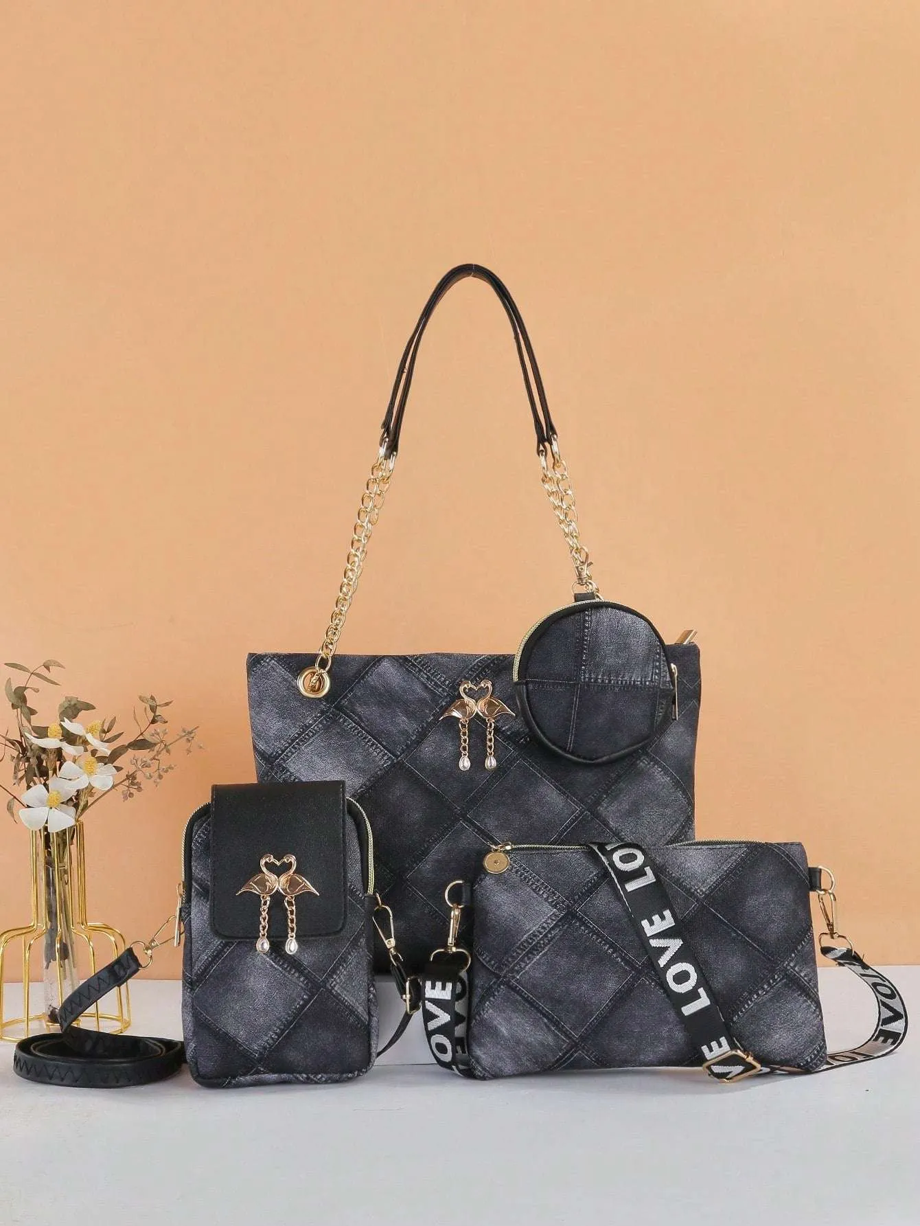 Chic Dual-Style Tote and Crossbody Bag for Effortless Fashion