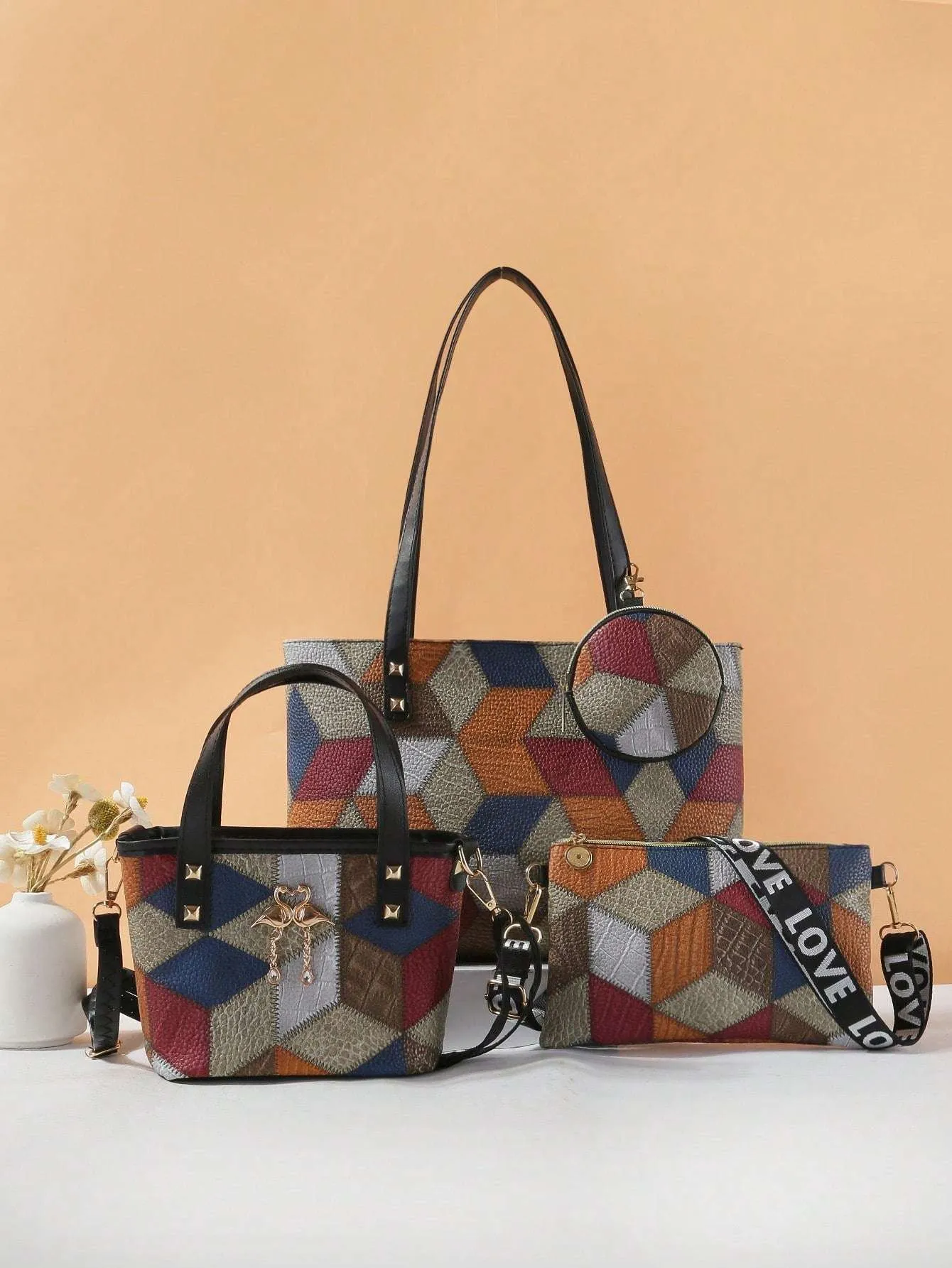 Chic Dual-Style Tote and Crossbody Bag for Effortless Fashion