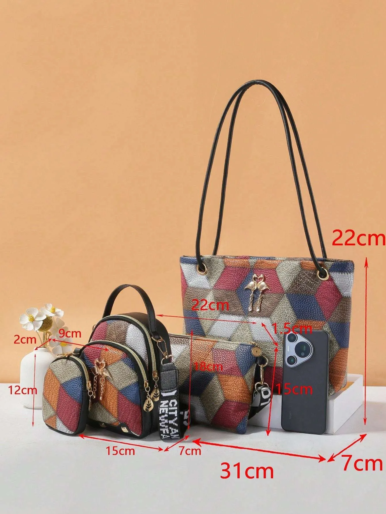 Chic Dual-Style Tote and Crossbody Bag for Effortless Fashion