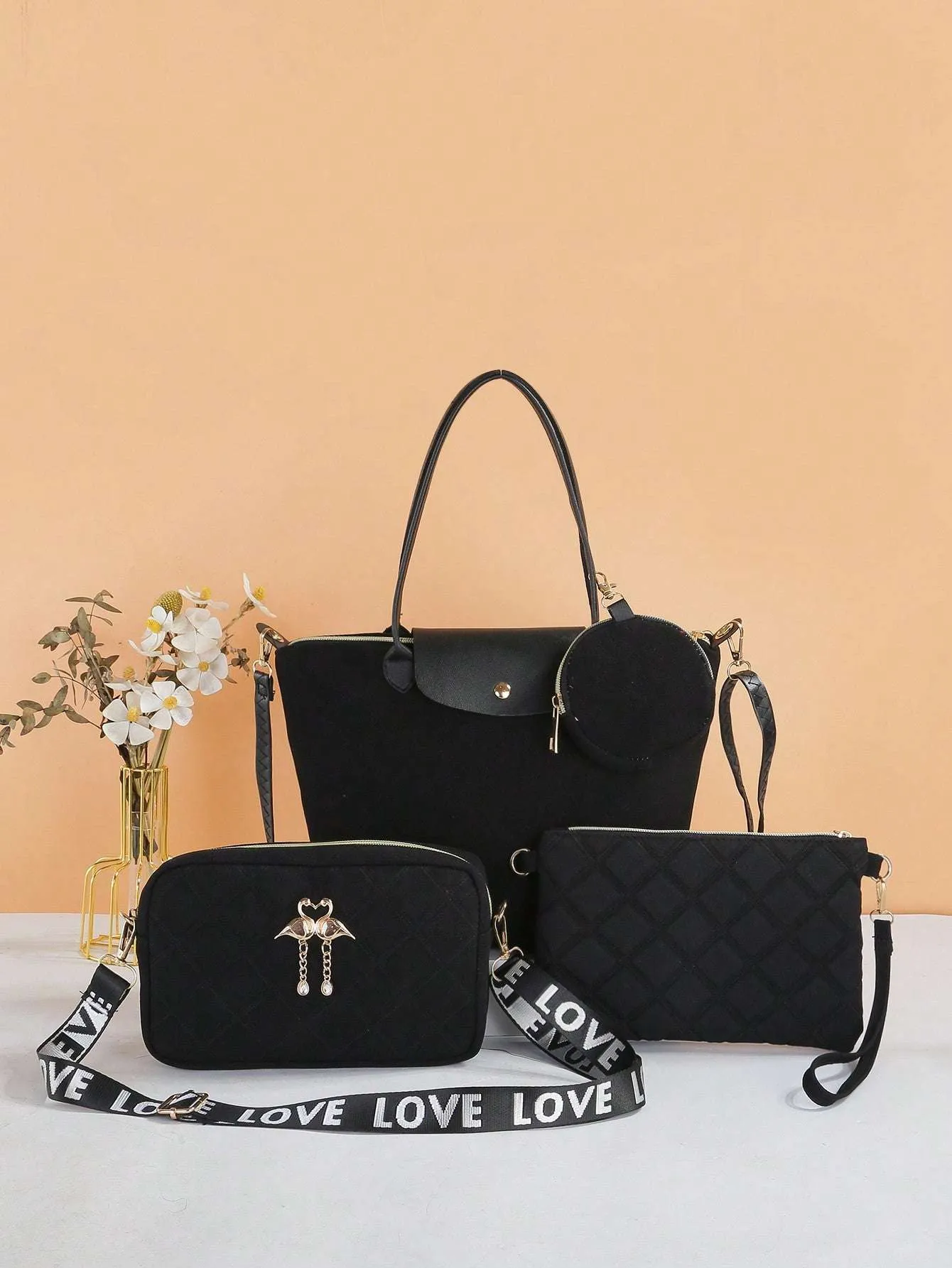 Chic Dual-Style Tote and Crossbody Bag for Effortless Fashion