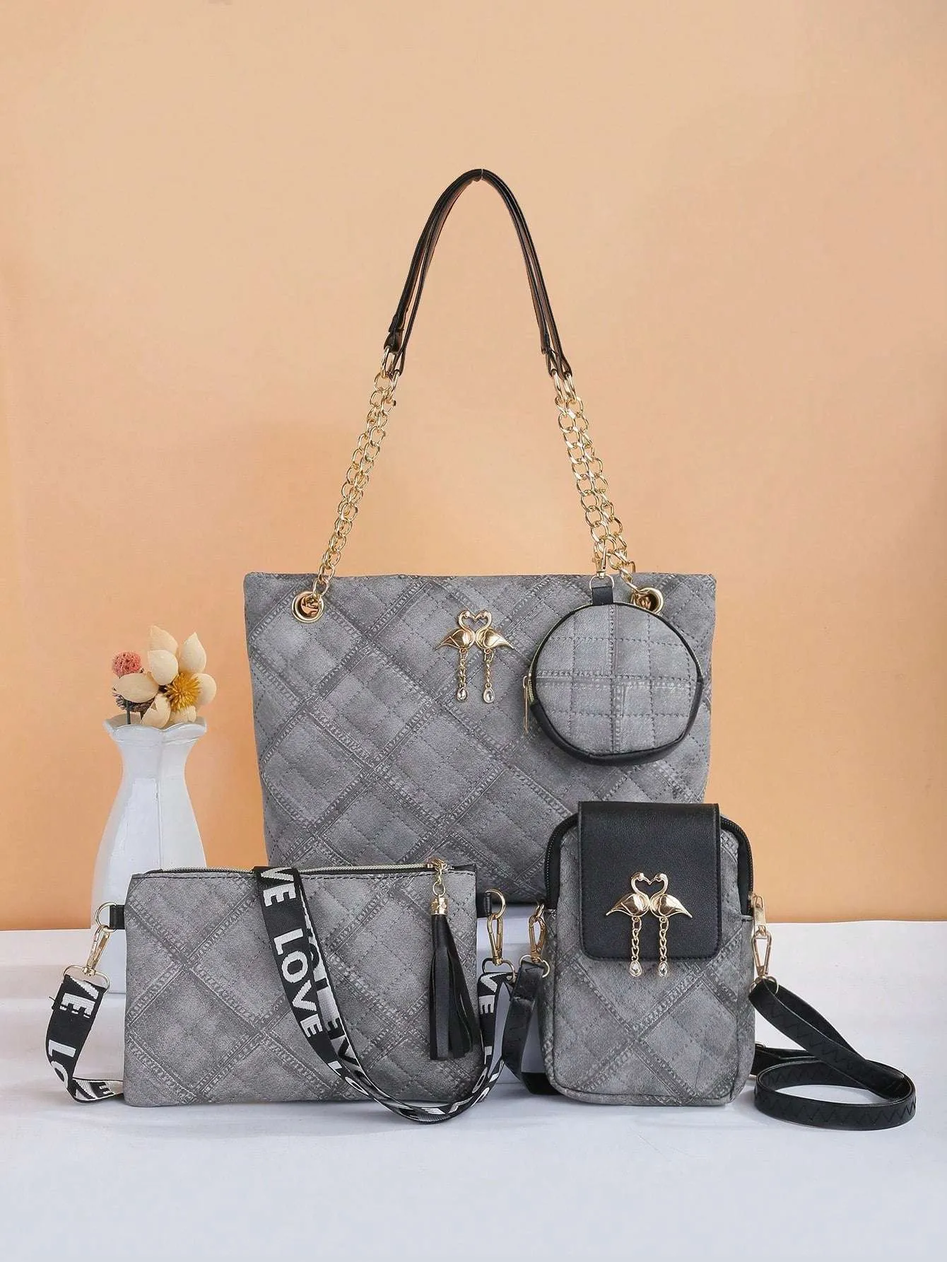 Chic Dual-Style Tote and Crossbody Bag for Effortless Fashion