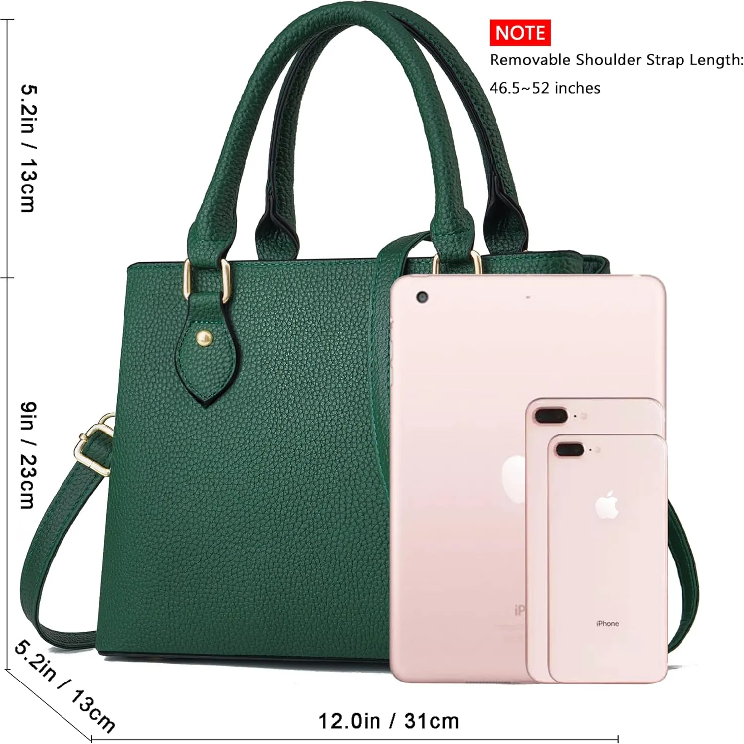 CHICAROUSAL Purses and Handbags for Women Leather Crossbody Bags Women's Tote Shoulder Bag