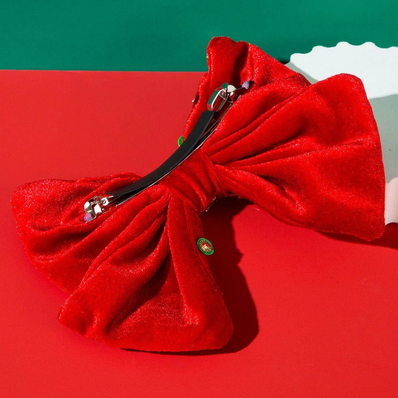 Christmas Bowknot Hair Clips