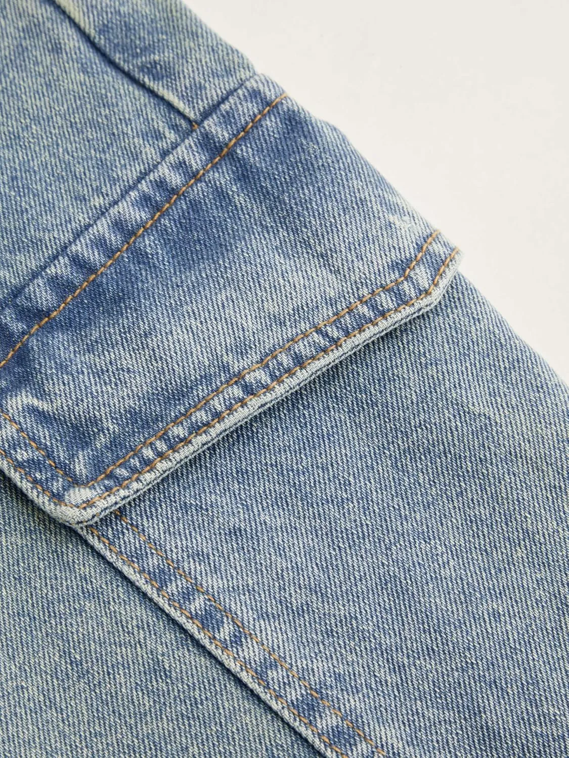 CIDER Baggy Jeans for Women High Waisted Wide Straight Leg Bow Jeans Denim Pants