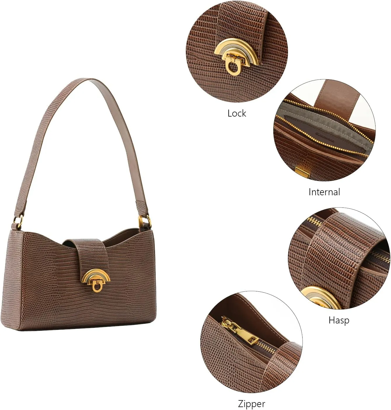 C.Paravano Large Capacity Tote Handbag | Full Grain Leather Tote Bag | Hobo Bag | Women's Top Handle Tote | Travel Work Tote