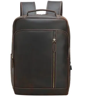 Crazy Horse Leather Backpack | Galápagos
