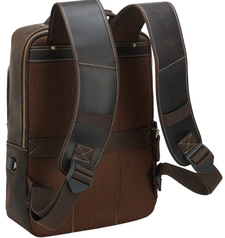 Crazy Horse Leather Backpack | Galápagos