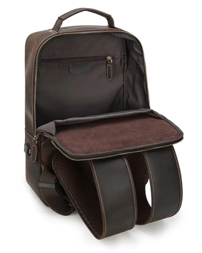 Crazy Horse Leather Backpack | Galápagos