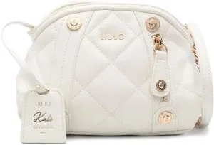 Cream Polyethylene Handbag