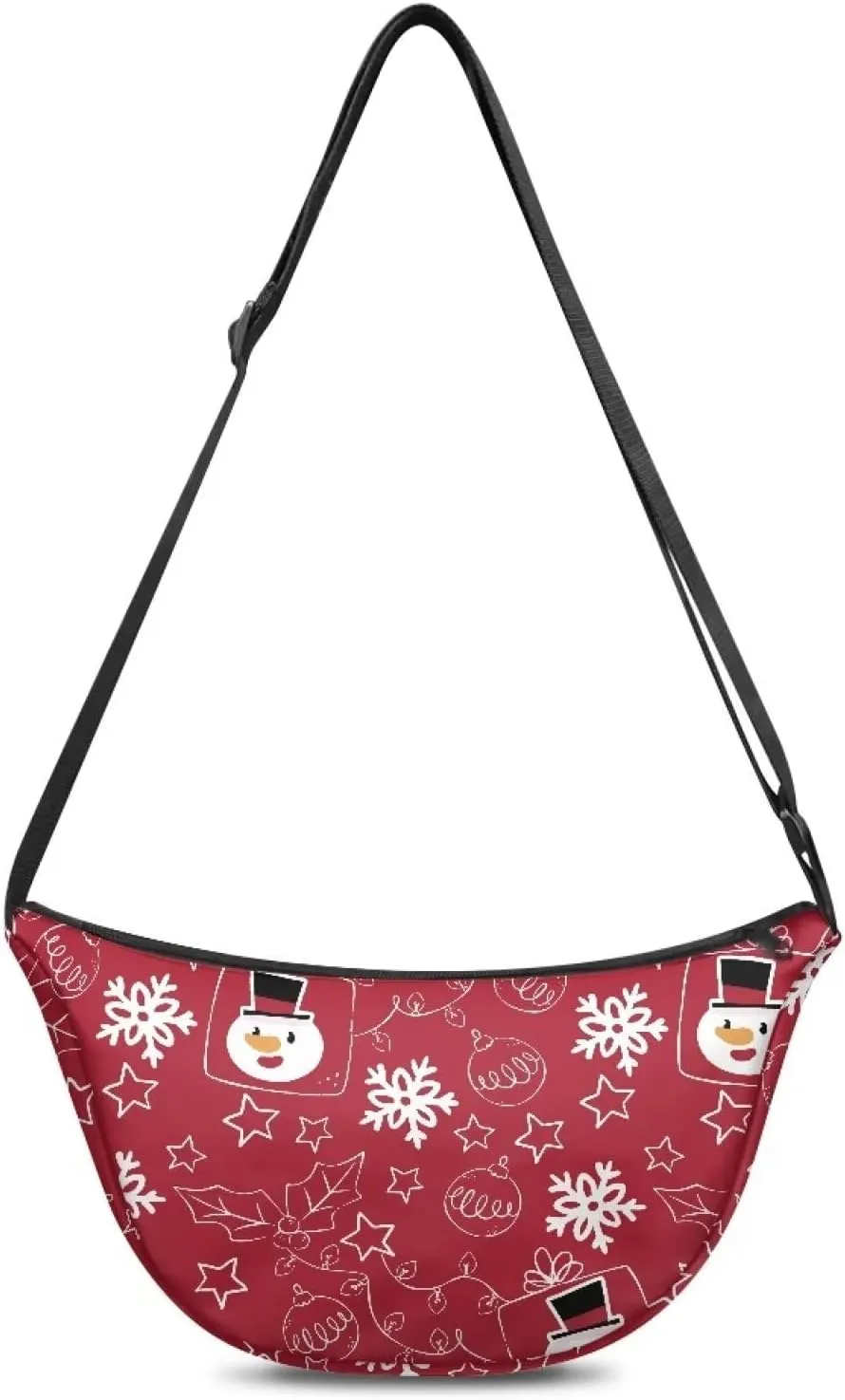 Crescent Cross-body Bags Lightweight and Soft Shoulder Bag Purse Small Dumpling Hobo Bag Fashion Handbags