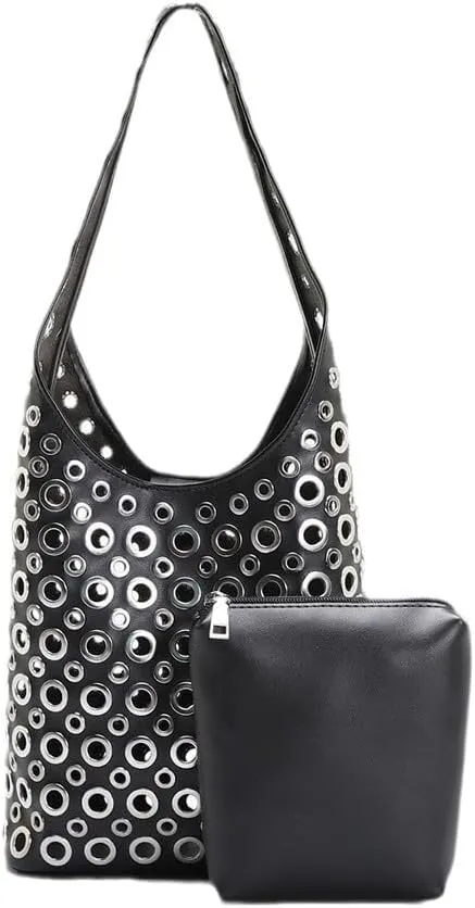 cross-body bag Punk Hollow Rivet Shoulder Bag