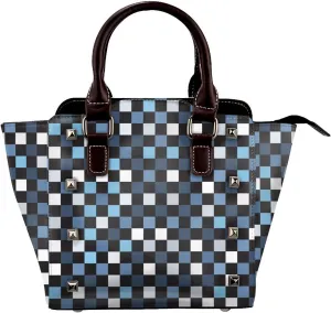 Crossbody Tote Bags for Women Faux Leather Rivet Bag Rivet Shoulder Bag Work Bag
