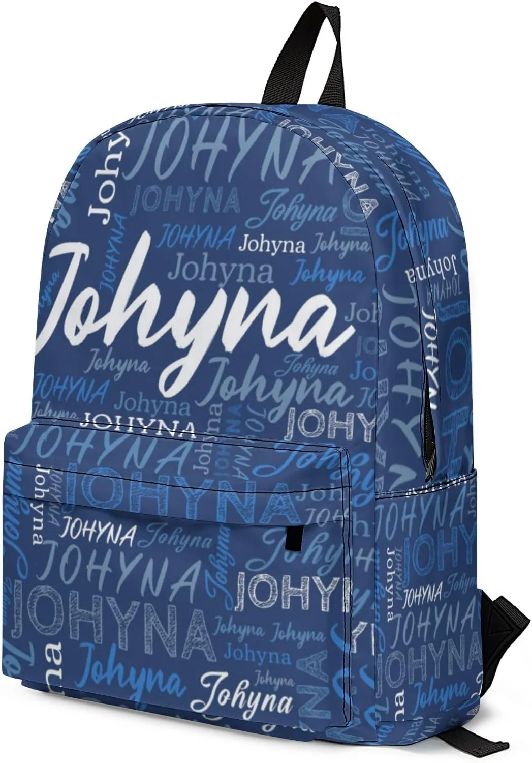 Custom Backpack with Name Personalized Name School Backpack, Customized Bookbag for Boys Girls Kids School Travel Work (Color11)