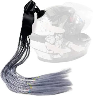 Cute Bow with Crystal for Motorcycle, Ski, Bicycle Helmet Decoration