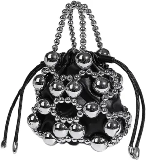 Cute Crossbody Bag Purse for Women, Aesthetic Fashion Sling Purse Harajuku Y2k Purse Handbags Ladies Hobo Shoulder Bag (black)