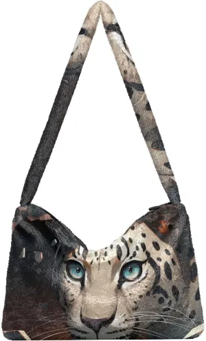 Cute Mouse Broken Wall Shoulder Bag, Plush Tote Bag Women, Womens Outdoor Bag
