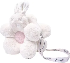 Cute Plush Crossbody Purse for Girls (cute bunny, white)