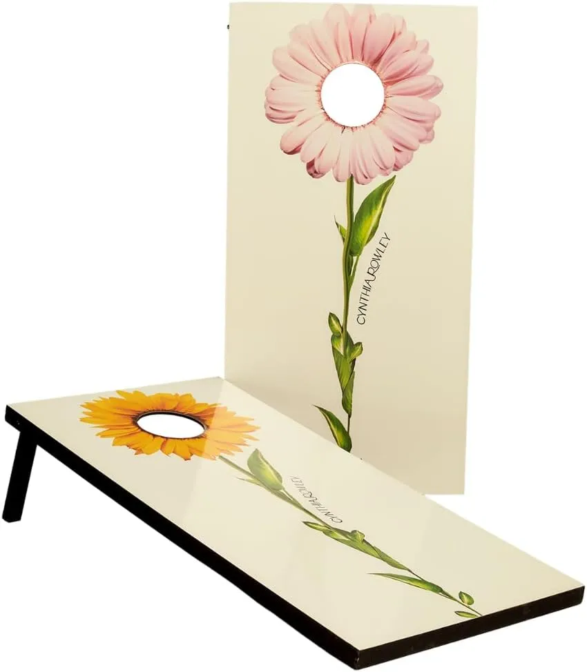 Cynthia Rowley Bloom Cornhole Boards