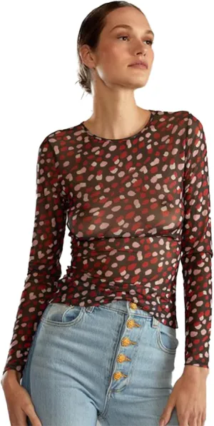 Cynthia Rowley Modern Mesh Top