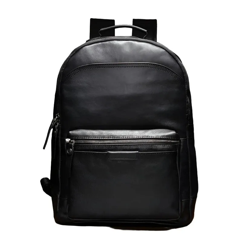 Daily Leather Laptop Backpack