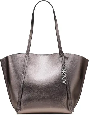 DKNY Lyda Medium Tote Bag with Logo Charm