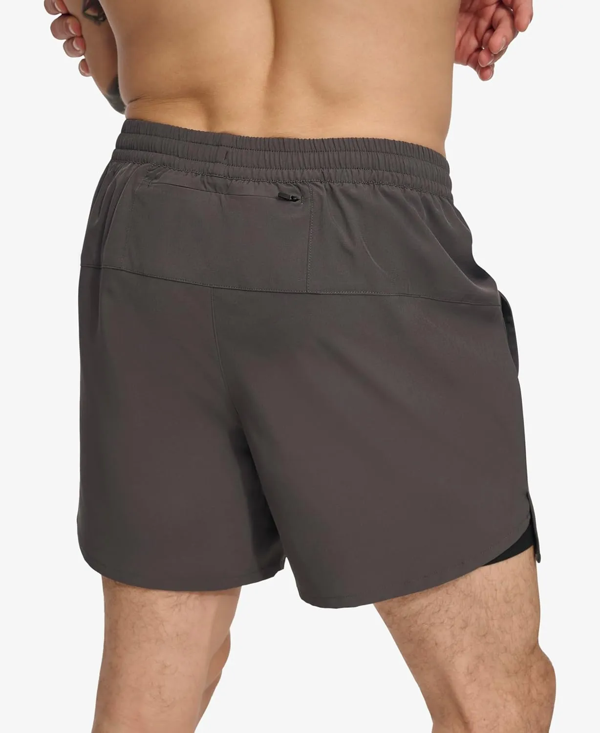 DKNY Men's Stretch Quick Dry Volley UPF 40  Protection Swim Trunk