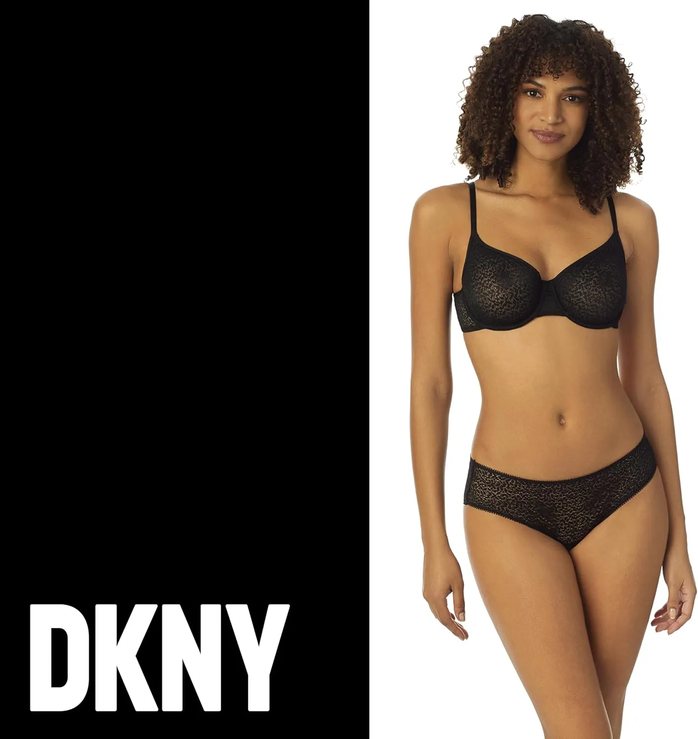 DKNY Modern Lace Unlined Demi Bra