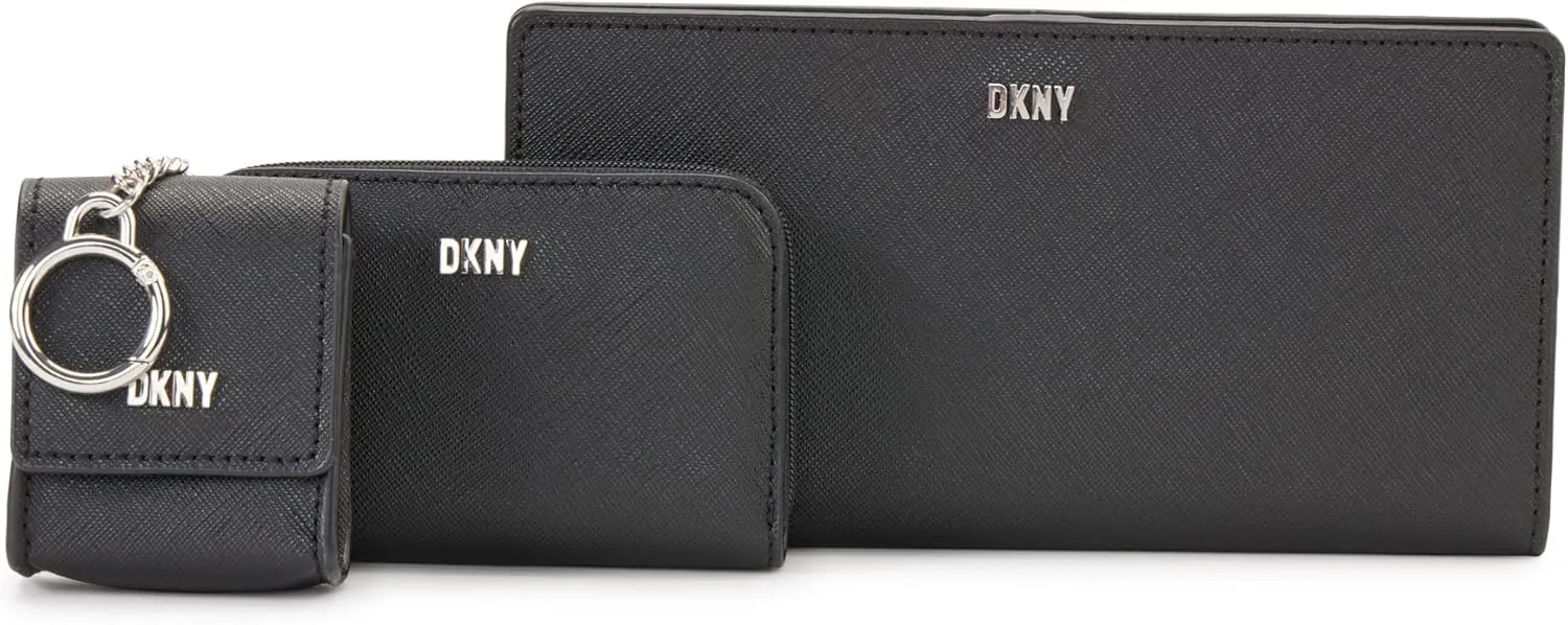 DKNY Women's Casual Phoenix 3 in 1 Box Set Classic Wallet