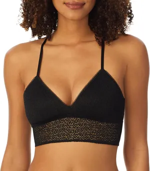 DKNY Womens Modern Lace Longline Bralette Bra
