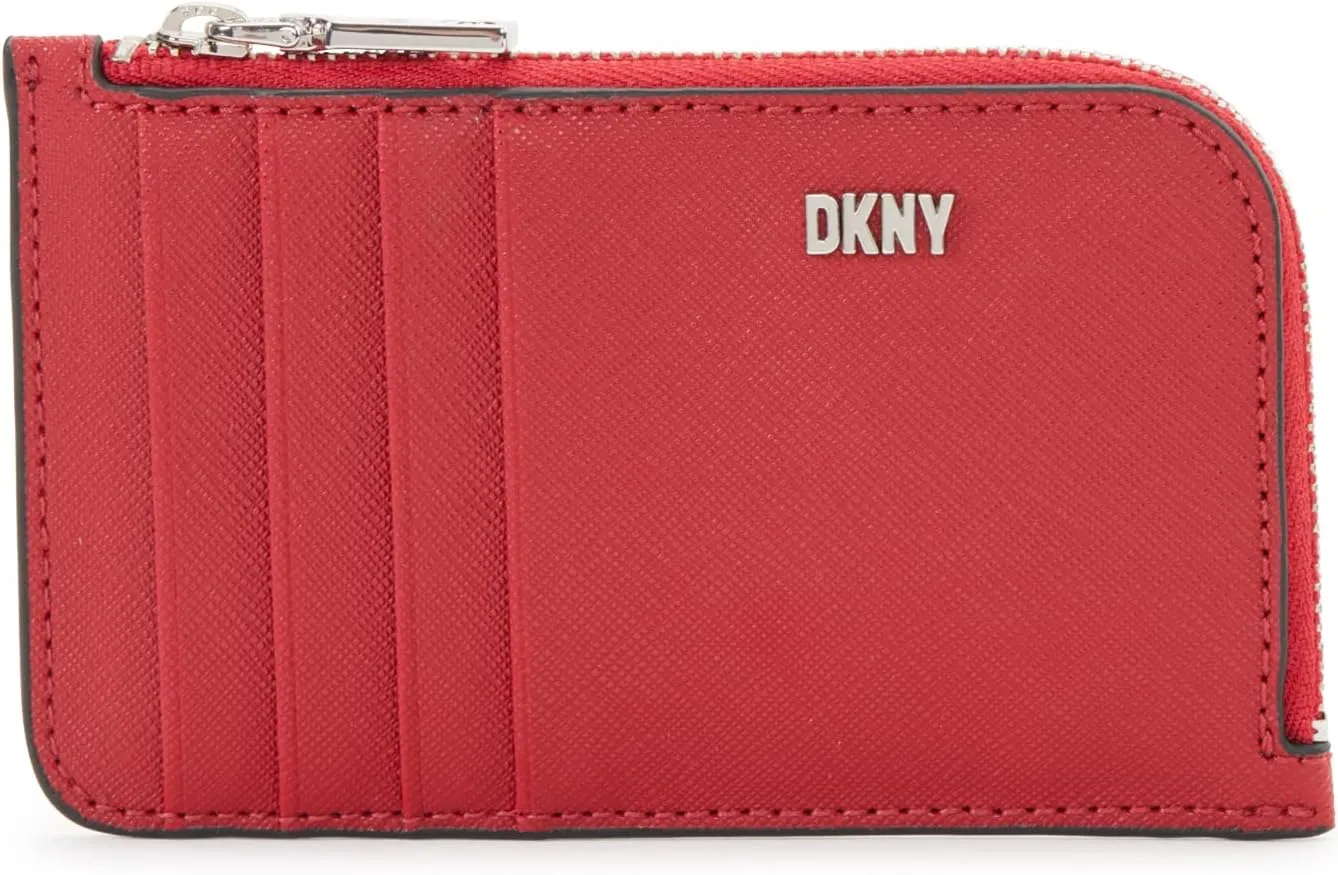 DKNY Women's Phoenix Zip Card Case