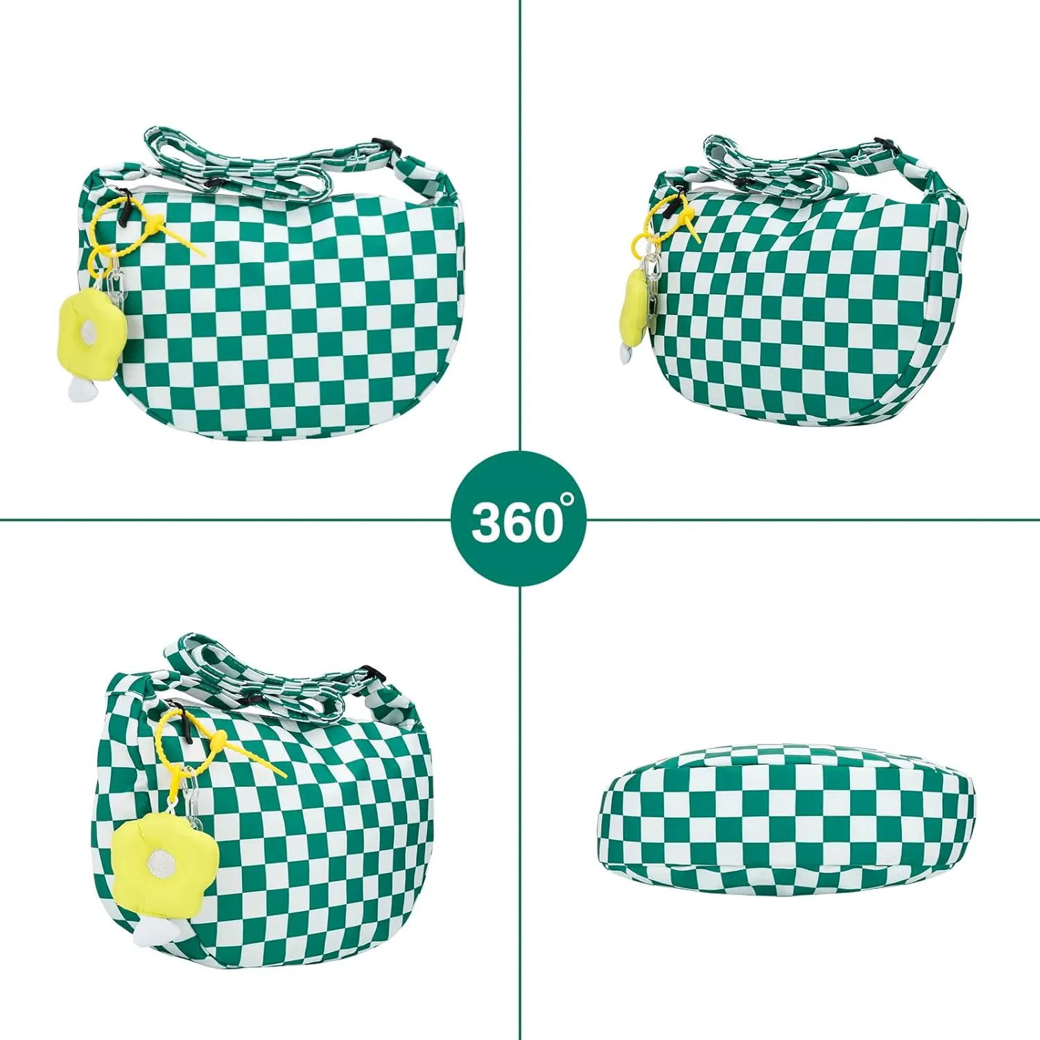 DOB SECHS Crossbody Purse Small Messenger Bags for Women Shoulder Bag…