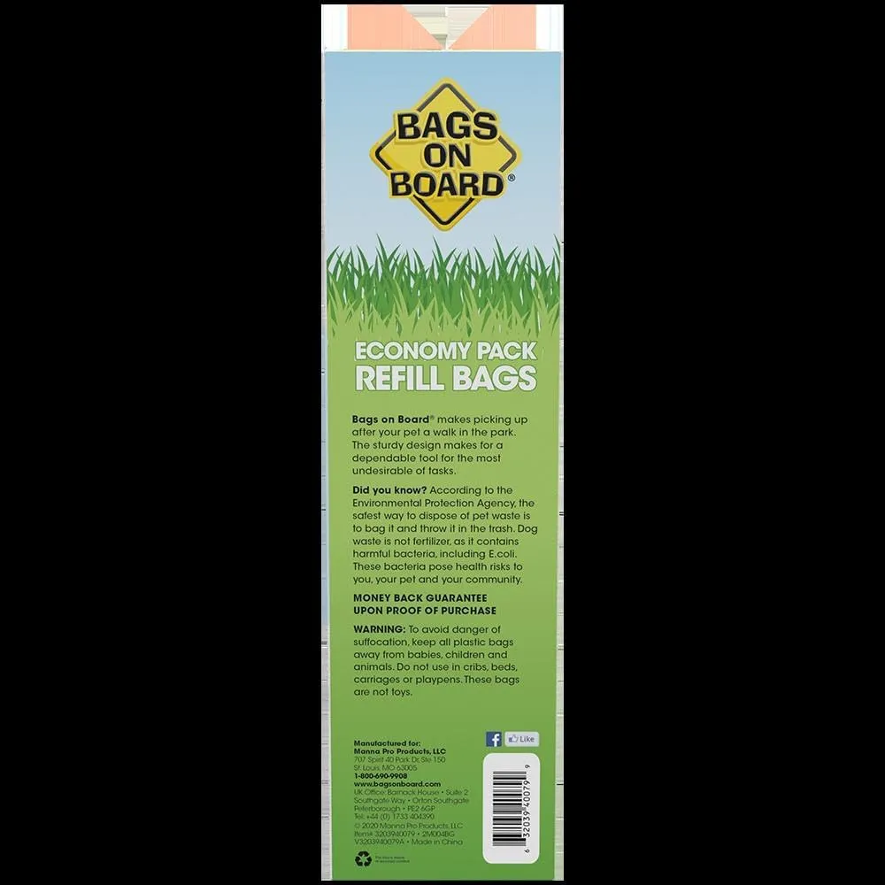 Dog Poop Bags - Strong, Leak Proof Dog Waste Bags - 9 x14 Inches, 315 Multi-Colored Bags