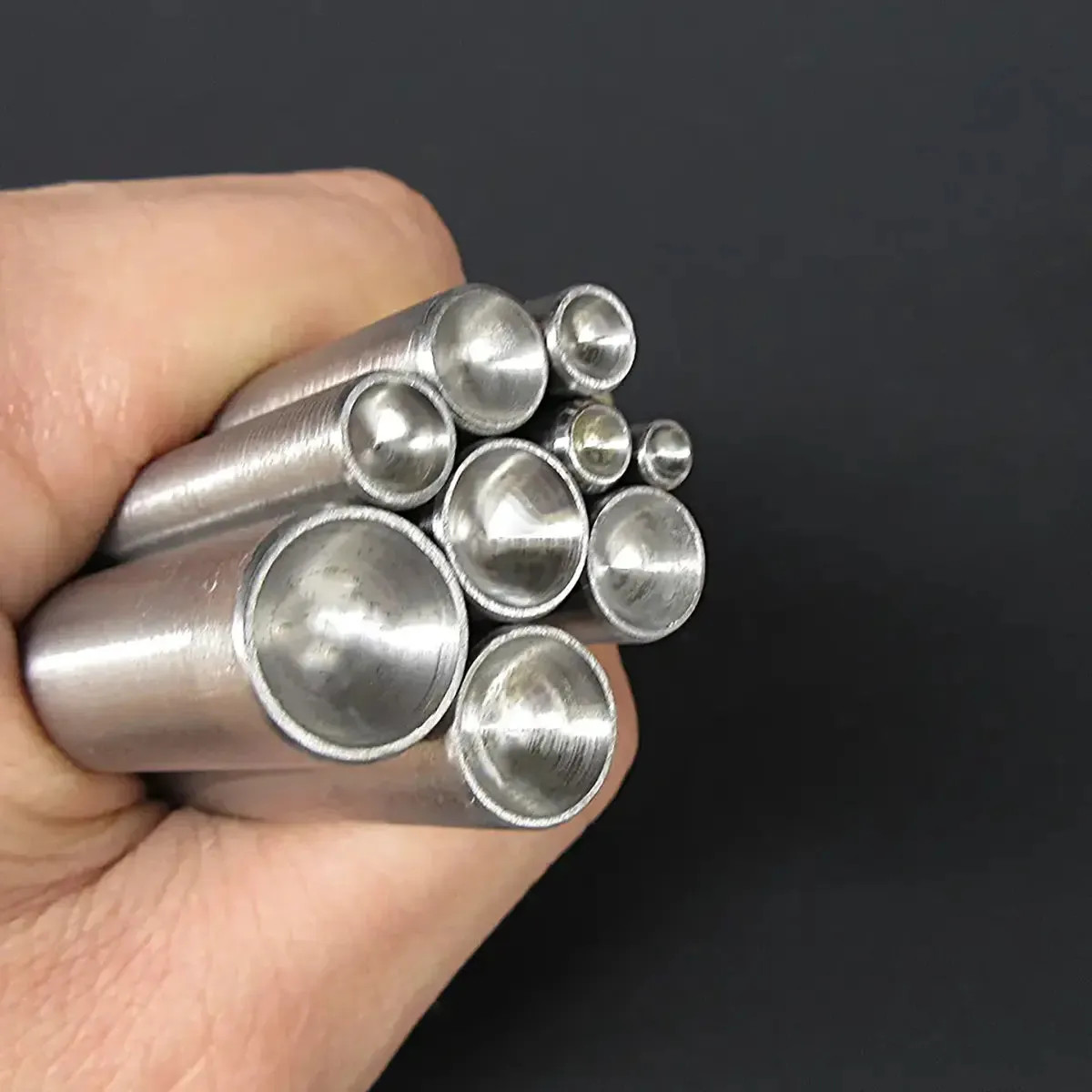 Domed Rivet Setters for Leatherworking