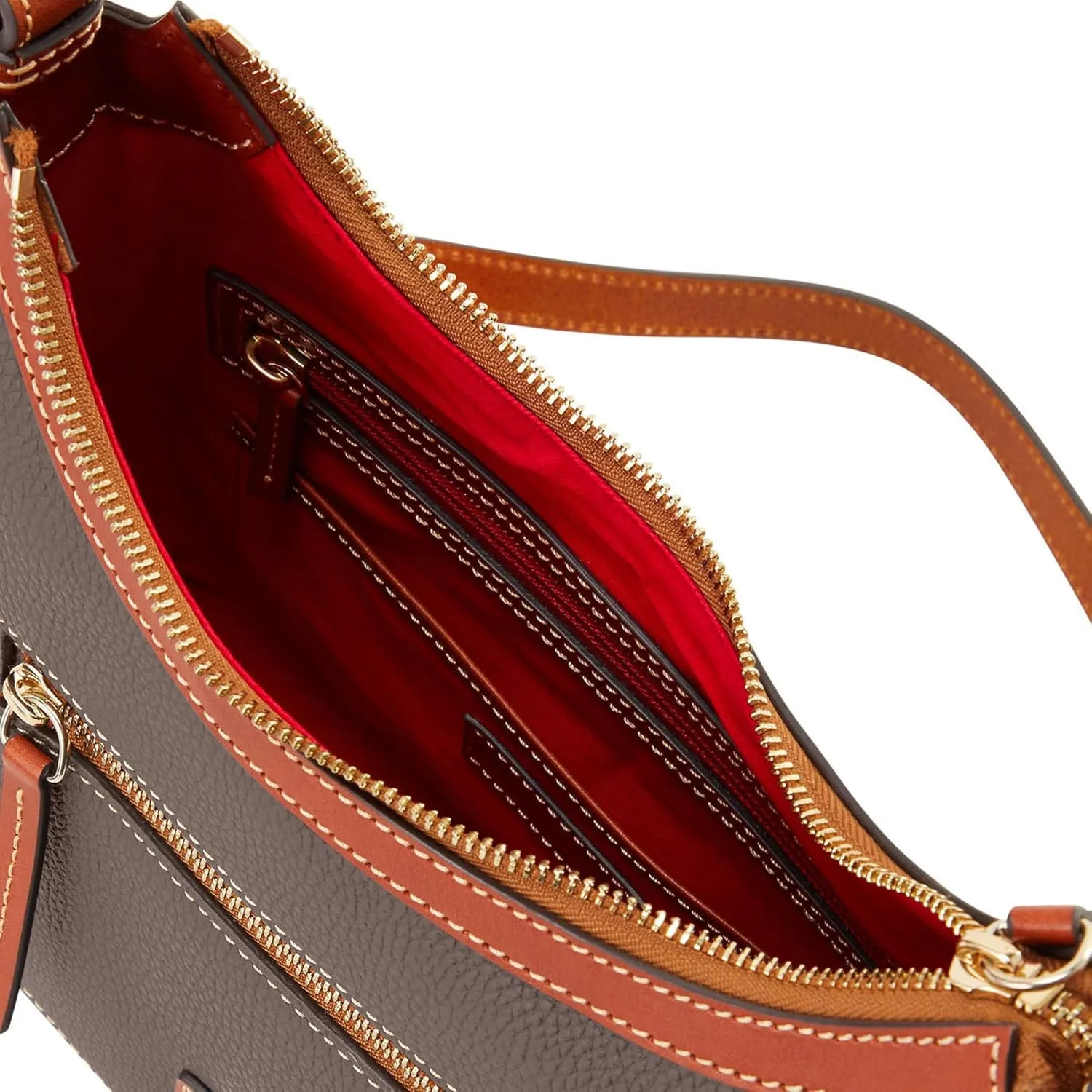 Dooney & Bourke Handbag, Pebble Grain Crossbody Hobo Shoulder Bag