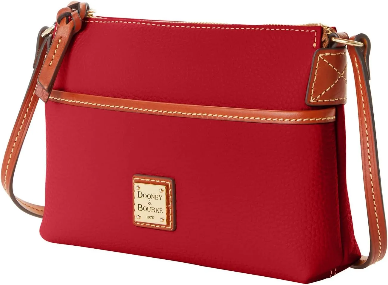 Dooney & Bourke Handbag, Pebble Grain Ginger Crossbody