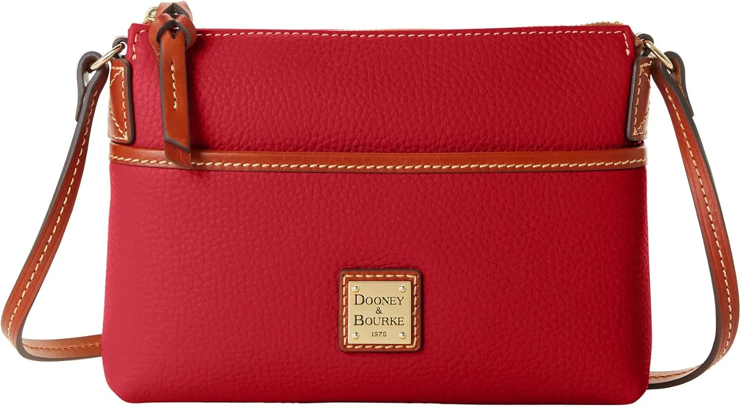 Dooney & Bourke Handbag, Pebble Grain Ginger Crossbody