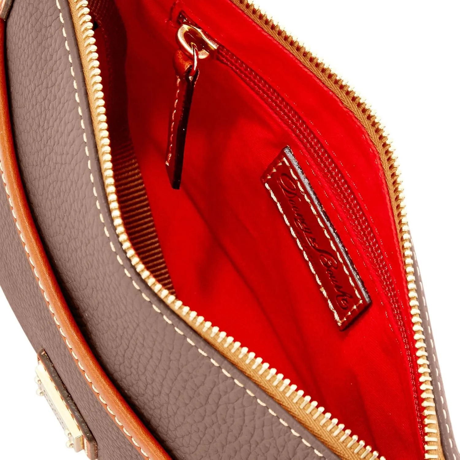 Dooney & Bourke Handbag, Pebble Grain Ginger Crossbody