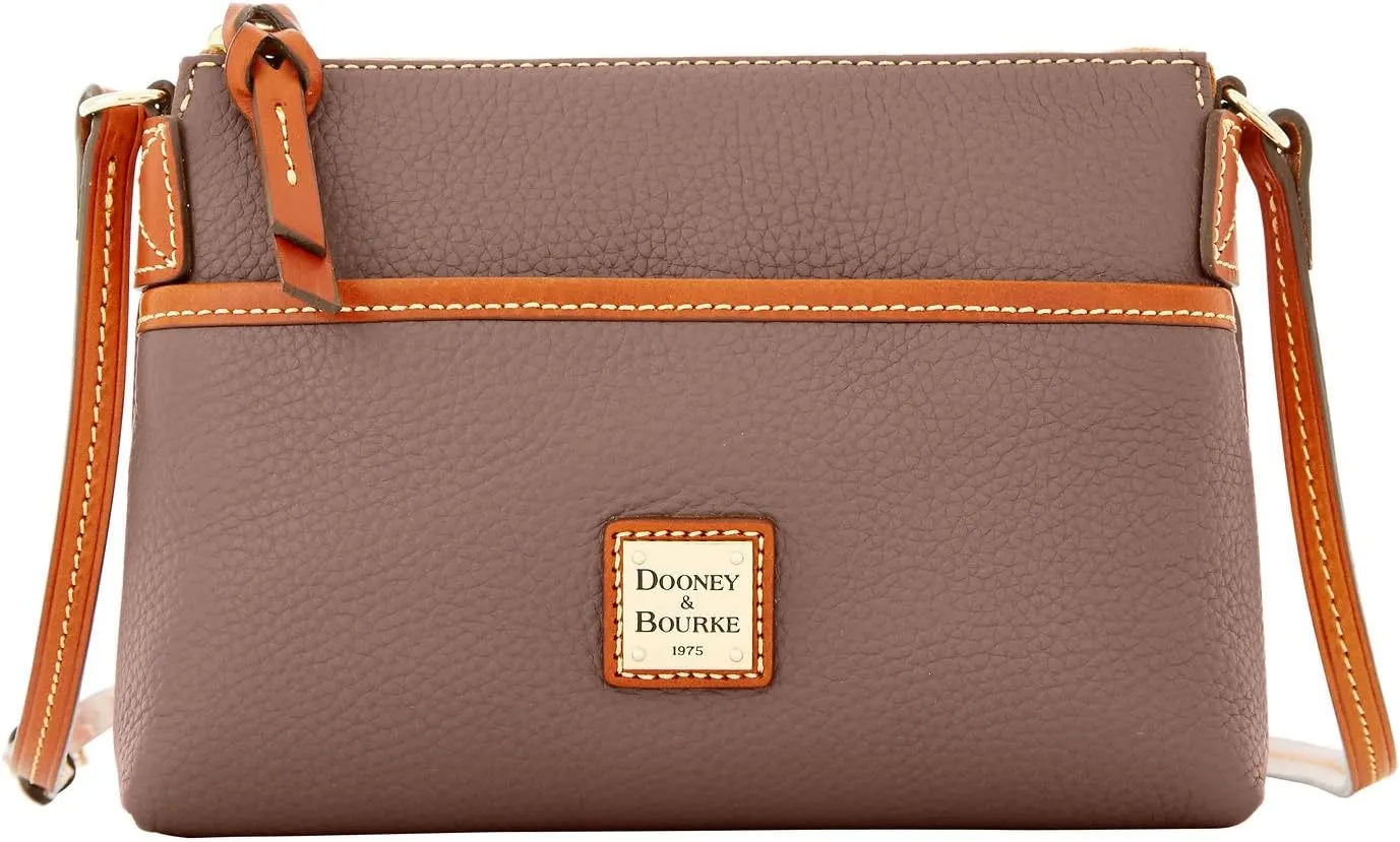 Dooney & Bourke Handbag, Pebble Grain Ginger Crossbody