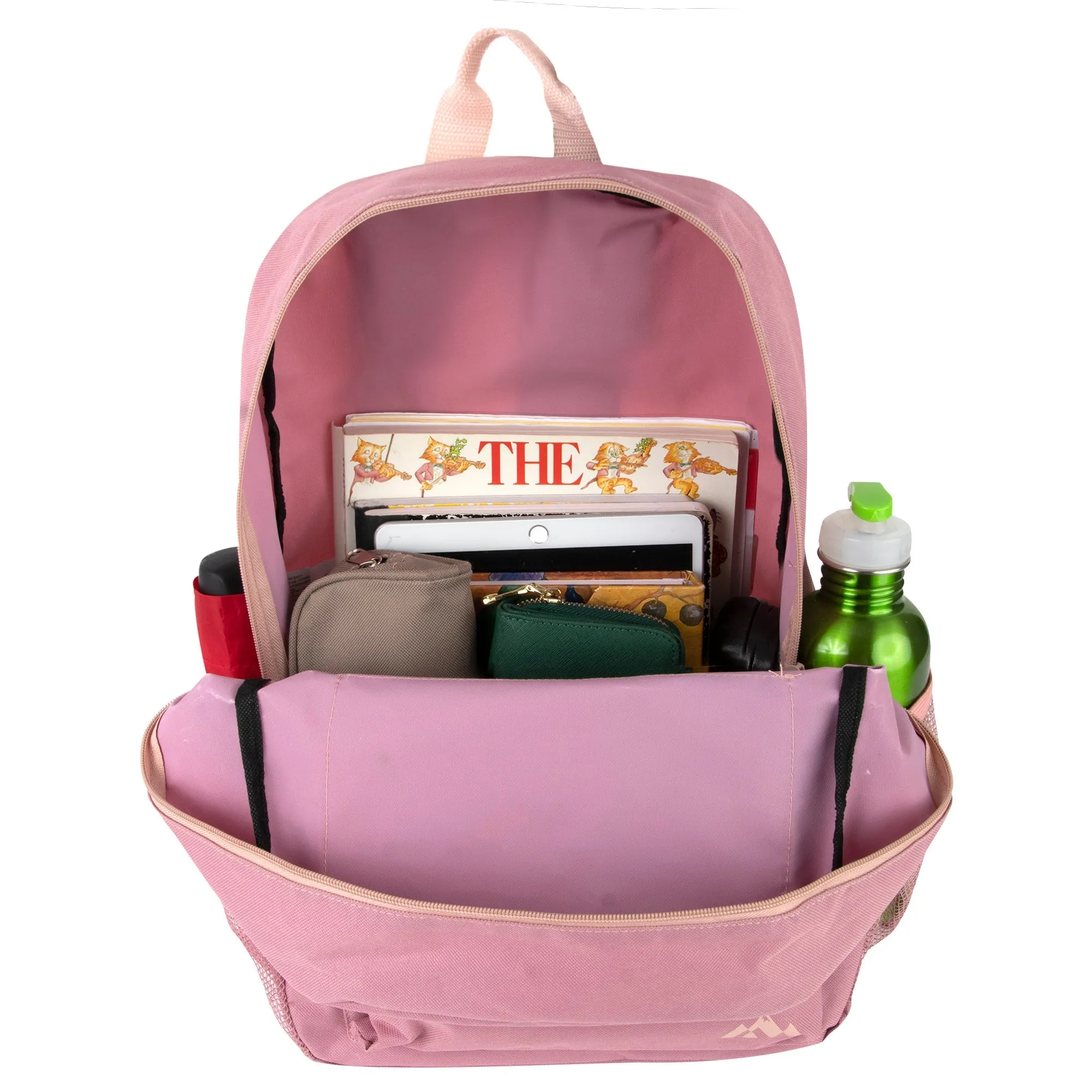 Double Side Pocket Backpack for Unisex - 17 Inch