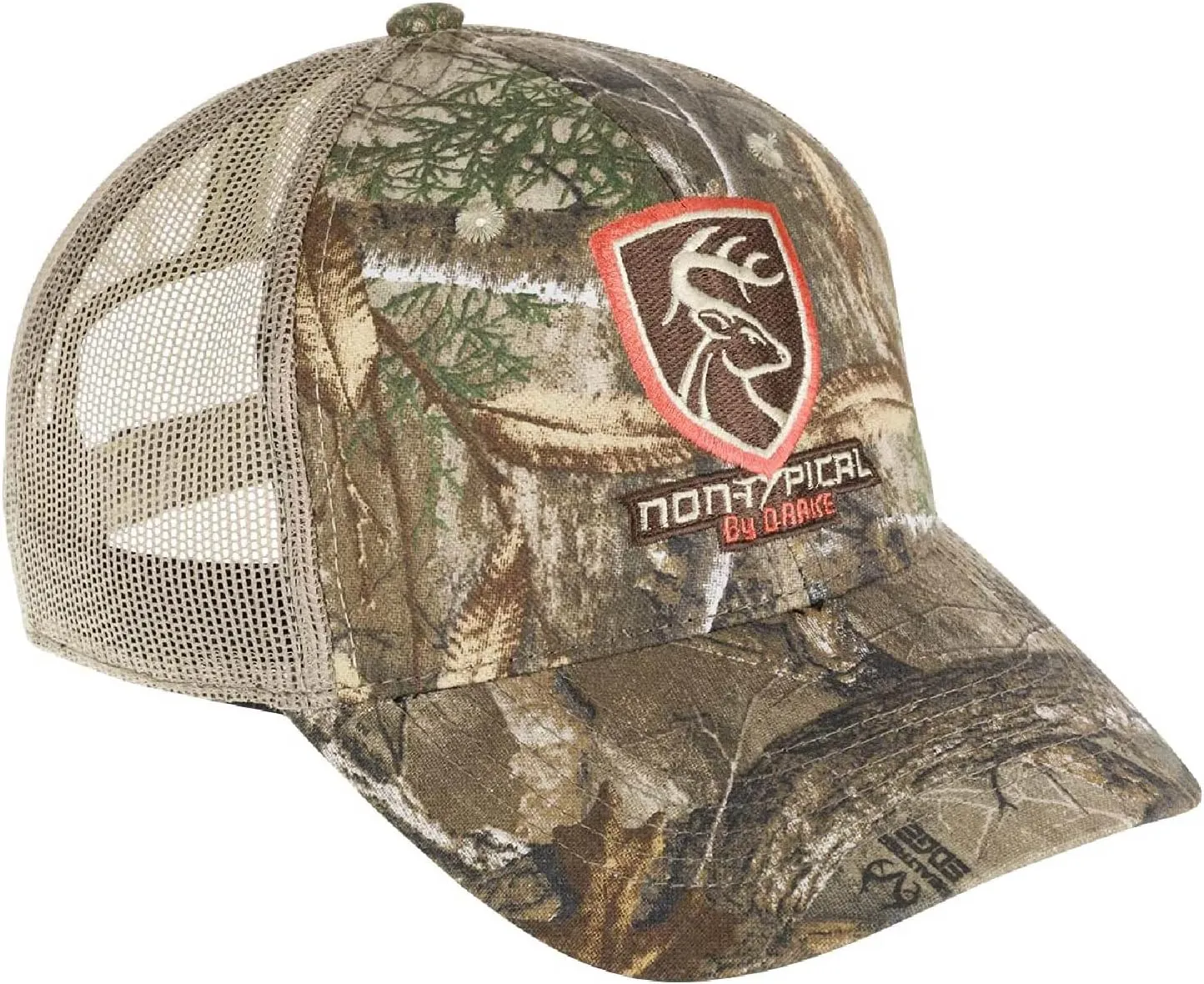 Drake Waterfowl Men's Non-Typical Logo Camo Mesh