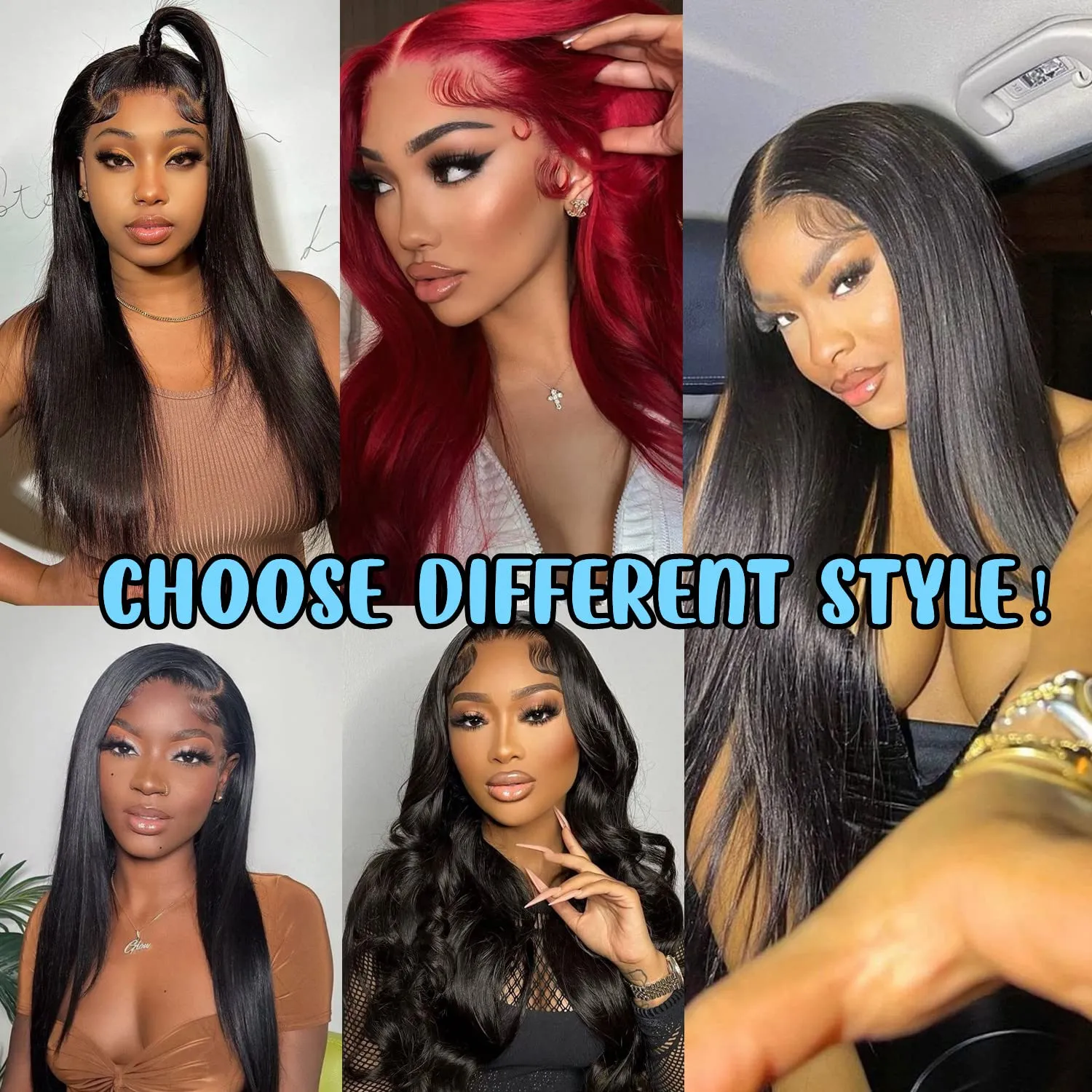 DULOVE Lace Front Wigs Human Hair 13x4, Raw Human Hair, 200 Density Glueless Straight Wigs for Women, All Day Comfort Pre Plucked with Baby Hair, Natural Color, 24 Inch