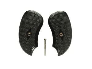 Ebony Checkered Bond Arms Derringer Grips