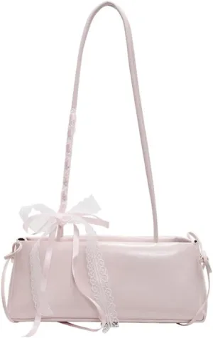 Elegant Shoulder Bags for Women Retro Classic Small Purse with Lace Detailing Trendy Handbags with Large Capacity