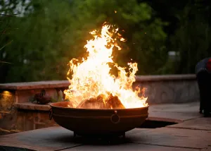 Emperor-MLS120-NG-AWEIS Fire Pit NG, Metal