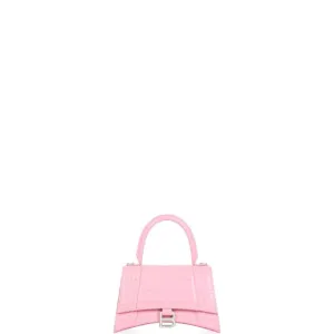ESMEE - Crocodile Embossed Handbag Light Pink