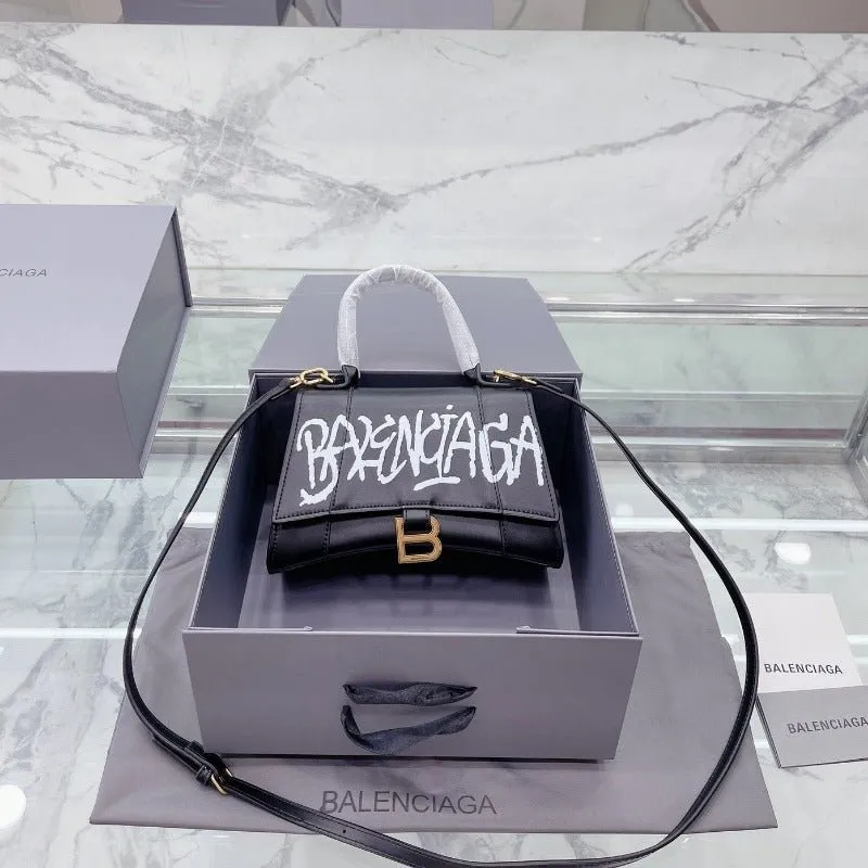ESMEE - Hourglass Graffiti Bag Black