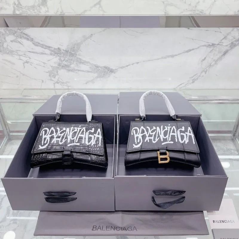 ESMEE - Hourglass Graffiti Bag Black