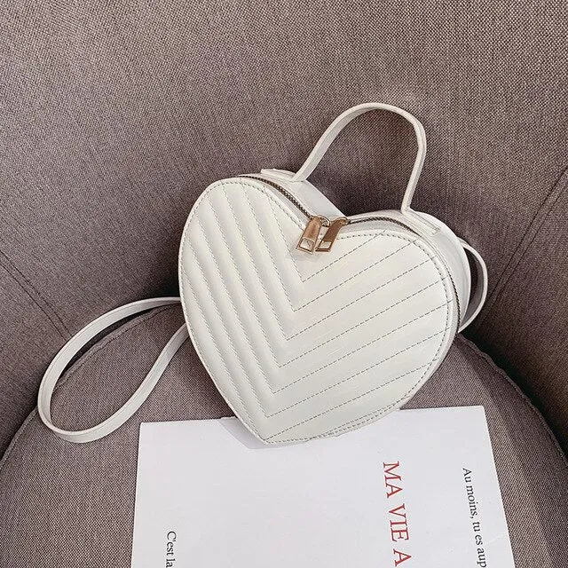 Fashion Heart Shape Shoulder Bag For Women